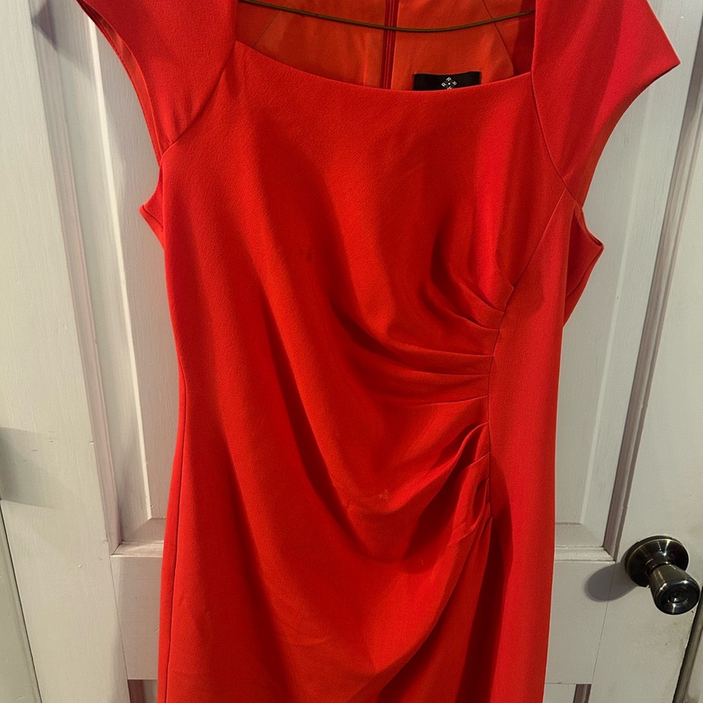 Ronni Nicole Vibrant Red Mini Dress